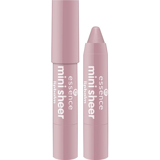 Essence Mini Sheer Lipbalm balzám na rty 02 Little Miss Rosie 2,5 g