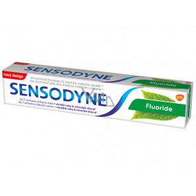 Sensodyne Fluoride s obsahem nitrátu draselného zubní pasta snižuje citlivost zubů a obnažených krčků 100 ml