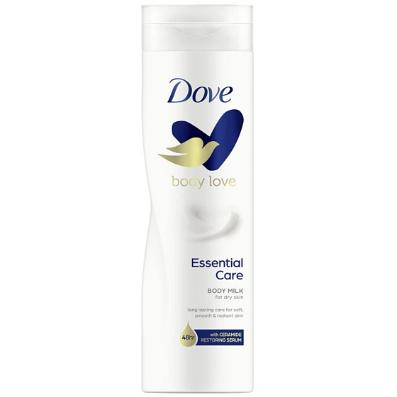 Dove Essential Nourishment tělové mléko pro suchou pokožku 250 ml