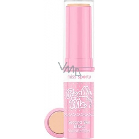 Miss Sporty Really Me! Second Skin Effect Foundation tuhý make-up 002 Really Light 7 g