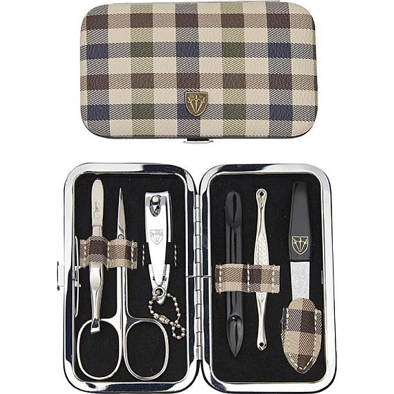 Kellermann 3 Swords Luxusní manikúra 6 dílná Fashion Materials v aktuálním módním materiálu 7858 FN