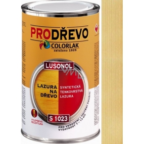 Colorlak Lazura Lusonol S1023 synteticná penetrační lazura Bezbarvý 2,5 l