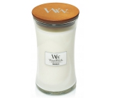 WoodWick Magnolia - Magnólie vonná svíčka s dřevěným knotem a víčkem sklo velká 609,5 g