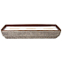 WoodWick Fireplace Fireside - Oheň v krbu vonná svíčka keramická střední z přírodního sojového vosku 3 knoty 43 x 14 x 7 cm