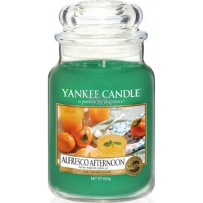 Yankee Candle Alfresco Afternoon - Alfresco odpoledne vonná svíčka Classic velká sklo 623 g