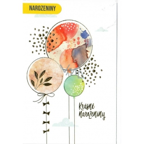 Nekupto Přání k narozeninám Balonky 115 x 170 mm G 31 3459 G