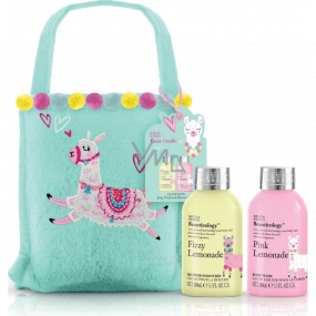 Baylis & Harding Lama sprchový krém 100 ml + mycí gel 100 ml + textilní taštička s motivem lamy, kosmetická sada