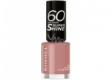 Rimmel London 60 Seconds Super Shine Nail Polish lak na nehty 230 Mauve to the Music 8 ml