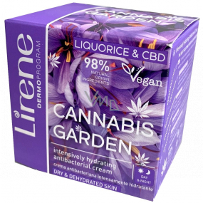 Lirene Cannabis Garden hydratační denní a noční krém pro suchou pleť 50 ml