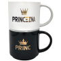 Nekupto Párové hrnky Princ a Princezna 2 x 350 ml