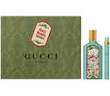 Gucci Flora Gorgeous Jasmine parfémovaná voda 50 ml + parfémovaná voda 10 ml miniatura, dárková sada pro ženy