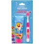 Pinkfong Baby Shark zubní pasta 75 ml + kartáček na zuby, kosmetická sada pro děti