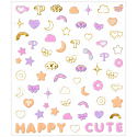 Essence Polly Pocket voňavé nálepky na nehty 01 Believe In The Little Things! 70 kusů