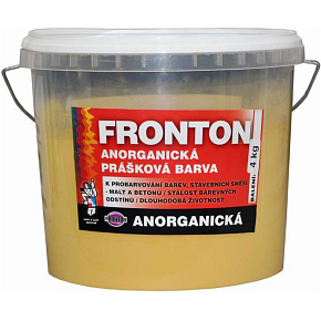 Fronton prášková barva do stavebních směsí malt a betonů, 0651 žlutá, 4 kg Fronton prášková barva do stavebních směsí malt a betonů, 0651 žlutá, 4 kg