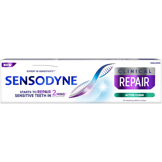 Sensodyne zubní pasta Clinical Repair Active Clean 75 ml