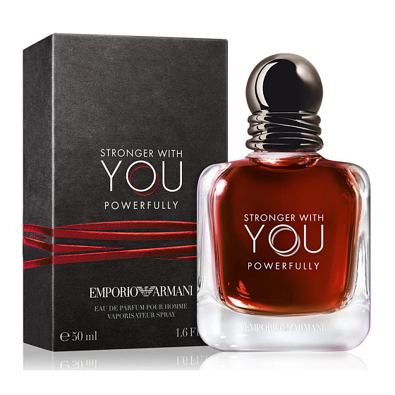 Giorgio Armani Stronger With You Powerfully parfémovaná voda pro muže 50 ml 