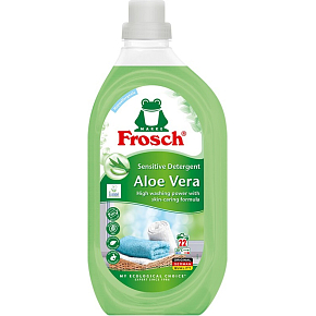 Frosch Sensitive Aloe Vera ekologický prací gel pro miminka, 22 praní, 1,5 l