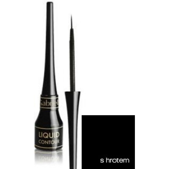 Gabriella Salvete Liquid Contour tekuté oční linky černá 4 ml