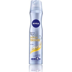 Nivea Brilliant Blonde pro blond vlasy lak na vlasy 250 ml