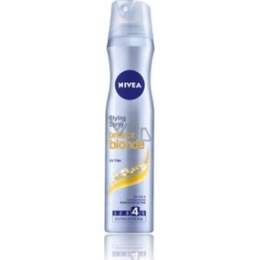 Nivea Brilliant Blonde pro blond vlasy lak na vlasy 250 ml