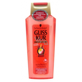 Gliss Kur Nutri Protect regenerační šampon na vlasy 250 ml