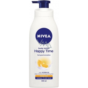 Nivea Happy Time osvěžující tělové mléko pro normální až suchou pokožku 400 ml