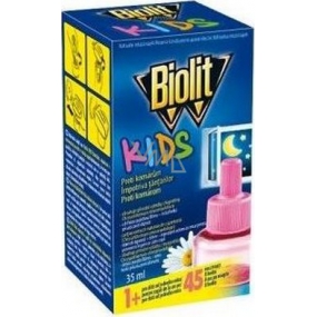 Biolit Kids Elektrický odpařovač proti komárům náhradní náplň 35 ml