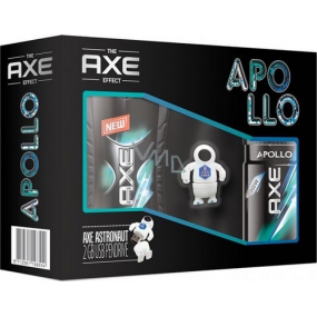 Axe Apollo deodorant sprej 150 ml + sprchový gel 250 ml + USB Astronaut 2 GB, kosmetická sada