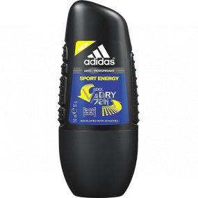 Adidas Cool & Dry 72h Sport Energy kuličkový antiperspirant deodorant roll-on pro muže 50 ml