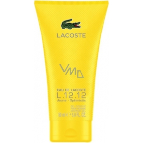 Lacoste Eau de Lacoste L.12.12 Yellow (Jaune) sprchový gel pro muže 50 ml