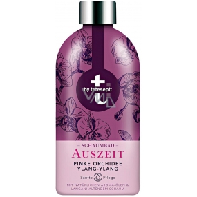 T: BY Tetesept Auszeit Odpočinek růžová orchidej a ylang-ylang pěna do koupele 420 ml
