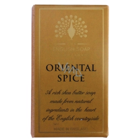 English Soap Orientální koření přírodní parfémované mýdlo s bambuckým máslem 200 g