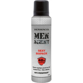 Dermacol Men Agent Sexy Sixpack antiperspirant deodorant sprej pro muže 150 ml