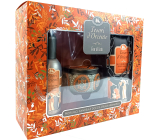 Tesori d Oriente Fior di Loto toaletní voda pro ženy 100 ml + sprchový gel 250 ml + orientální svíčka 109 g, dárková sada