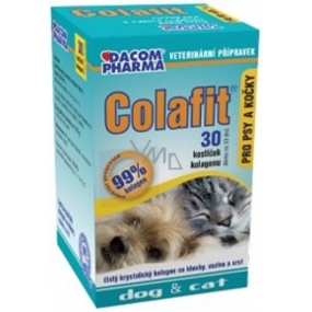 Dacom Pharma Colafit čistý kolagen pro psy a kočky 30 kostiček