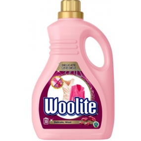 Woolite Delicate & Wool tekutý prací prostředek na jemné prádlo a vlněné oblečení 30 dávek 1,8 l