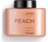 Makeup Revolution Loose Baking Powder sypký pudr Peach 32 g