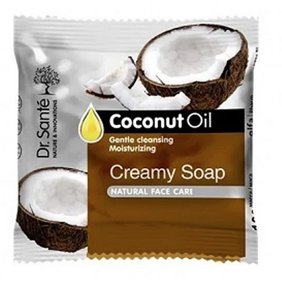 Dr. Santé Coconut Kokosový olej krémové toaletní mýdlo 100 g