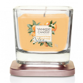 Yankee Candle Kumquat & Orange - Kumquat a pomeranč sojová vonná svíčka Elevation malá sklo 1 knot 96 g