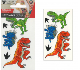 Tetovací obtisky barevné pro děti Dinosauři 10,5 x 6 cm