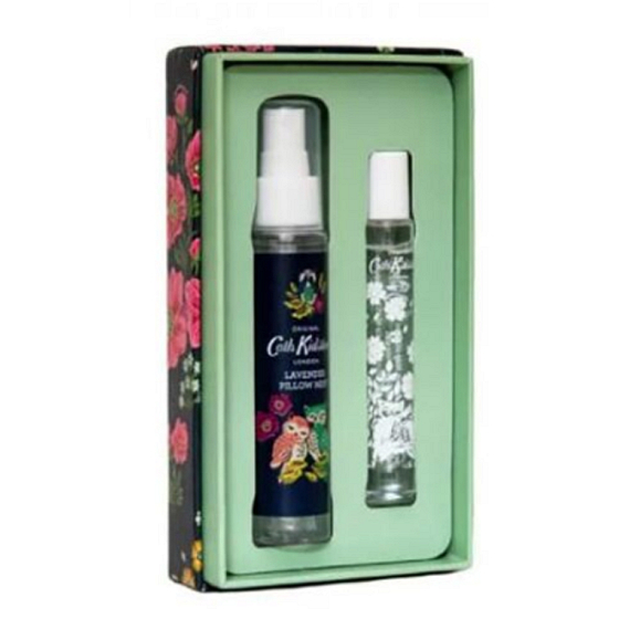 Heathcote & Ivory Magical Woodland vůně na polštář 50 ml + zklidňující gel 10 ml, dárková sada
