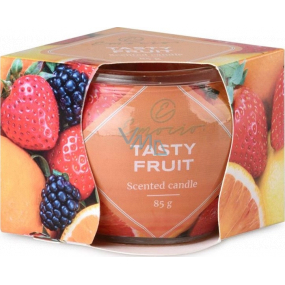 Emocio Dekor Tasty Fruit - Chutné ovoce vonná svíčka sklo 70 x 62 mm 85 g