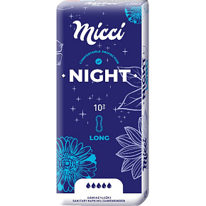 Micci Classic Night dámské vložky, 10 ks