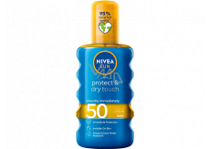 Nivea Sun Protect & Dry Touch OF50 neviditelný sprej na opalování 200 ml