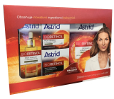 Astrid Bioretinol denní krém proti vráskám 50 ml + noční krém proti vráskám 50 ml + sérum proti vráskám 30 ml + zpevňující a revitalizační pleťová maska 20 ml, kosmetická sada pro ženy