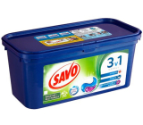 Savo Bez chloru Universal 3v1 gelové kapsle na praní bílého i barevného prádla 32 dávek 864 g