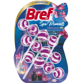 Bref Spa Moments Harmony WC blok pro dlouhotrvající svěžest a hygienu vaší toalety 3 x 50 g