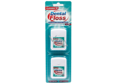 Claradent Dental Floss voskovaná dentální nit 2 x 50 m