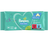 Pampers Fresh Clean Vlhčené čistící ubrousky pro děti 80 kusů