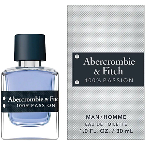 Abercrombie + Fitch 100% Passion toaletní voda pro muže 30 ml
